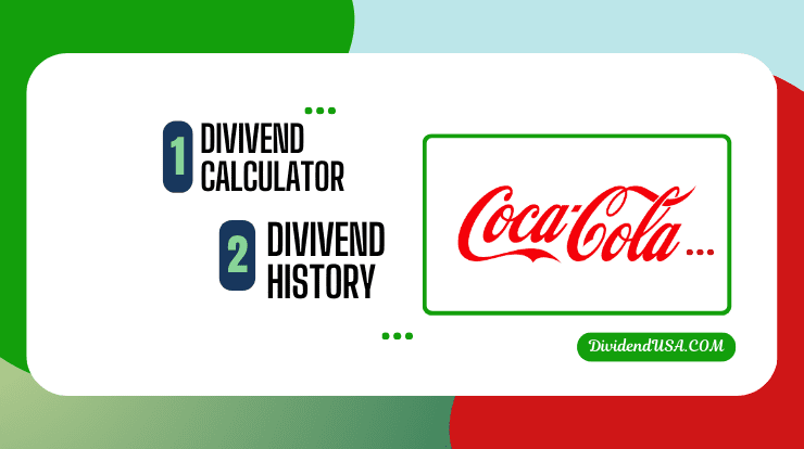 Coca Cola (KO) Dividend Calculator & History (2025 - 26)