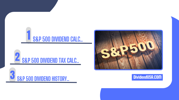 S&P 500 Dividend Calculator