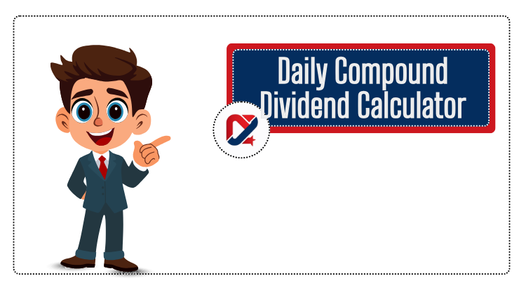 Daily Compound Dividend Calculator