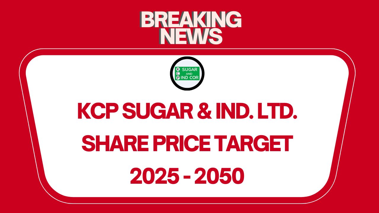 KCP Sugar & Industries Share Price Target (2026-2050) Forecast & Analysis